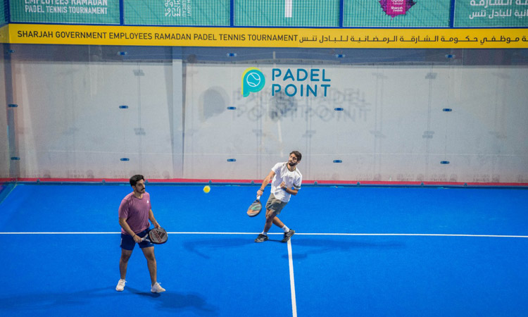 Sharjah Employees Ramadan Padel Tennis Championship off to perfect