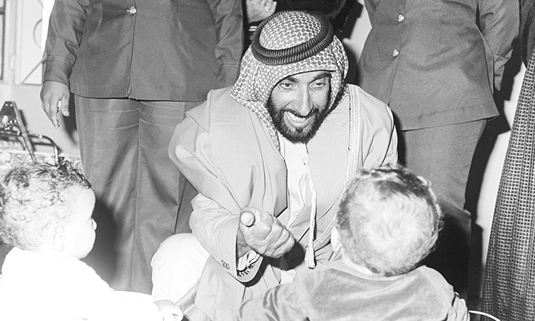Zayed-Baba-kids
