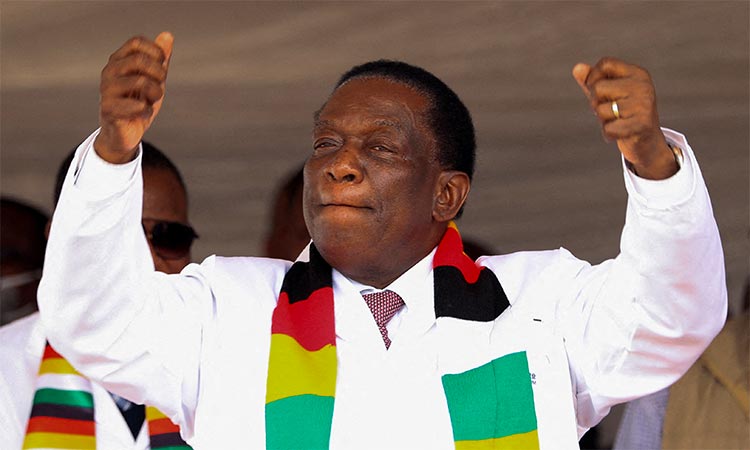 Mnangagwa retains Zimbabwean presidency – GulfToday