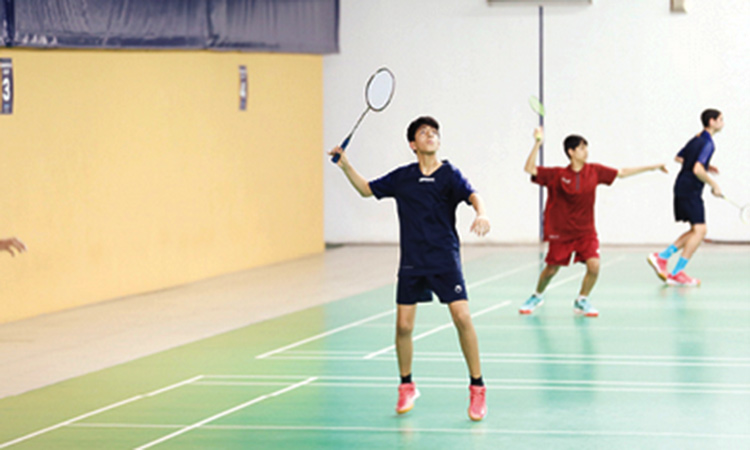 badminton skills