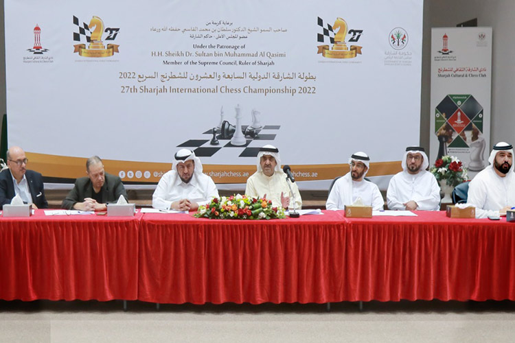 Sharjah International Chess Championship starts on Wednesday GulfToday