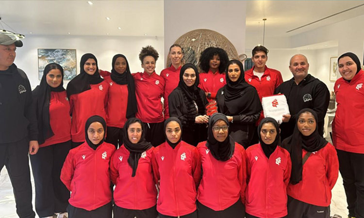 يستعد نادي الشارقة الرياضي النسائي للكرة الطائرة بقوة لبطولة AWST في تونس