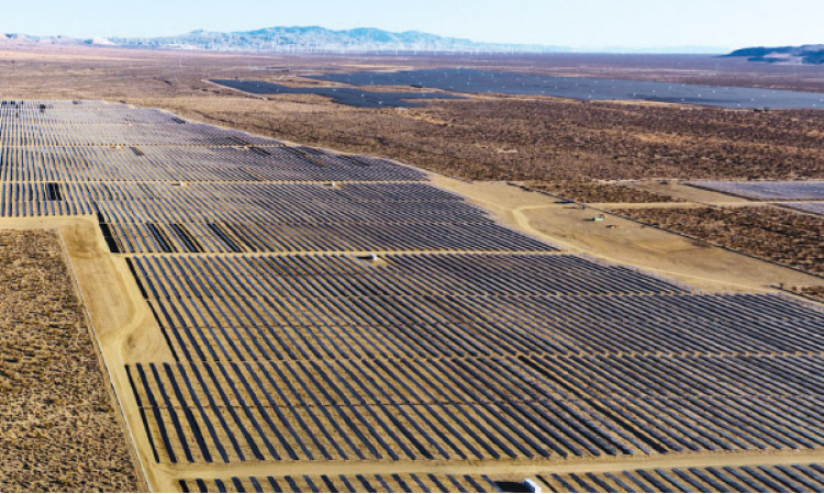 The Big Beau project comprises a 128 megawatt photovoltaic solar plant.