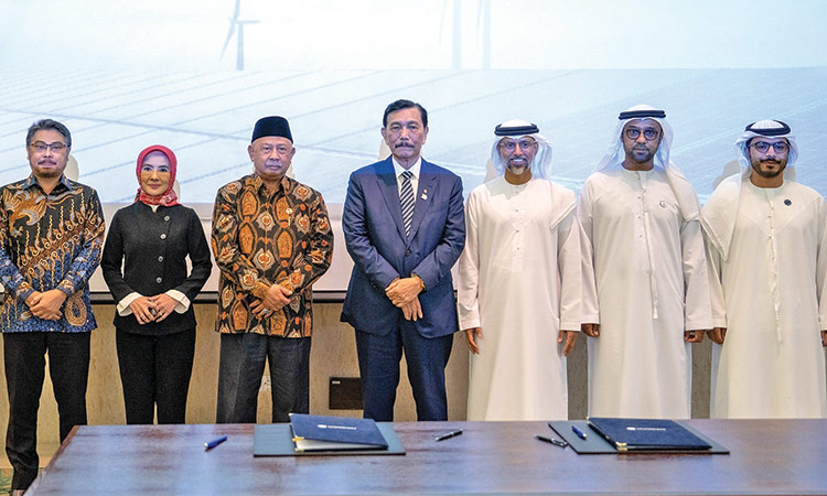 Suhail Al Mazrouei witnessed the agreement signing ceremony in Bali on Wednesday.