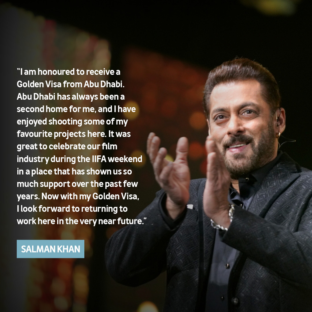 Salman on Golden visa