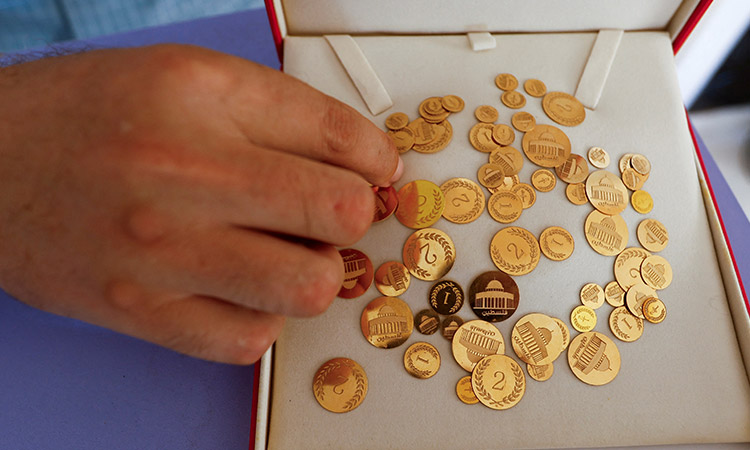 gold coins Gaza 1
