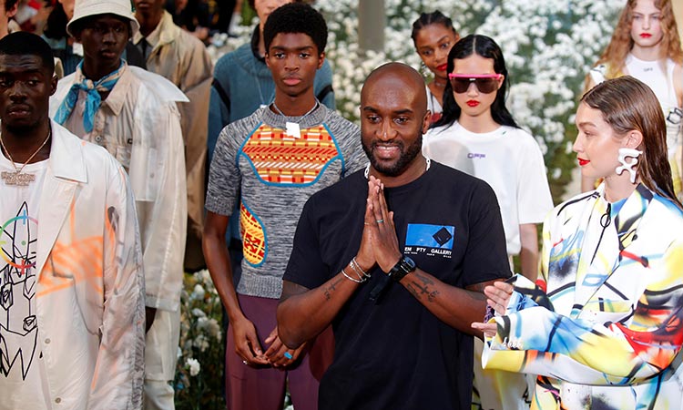 Virgil Abloh looked to the stars for his final collection for Off