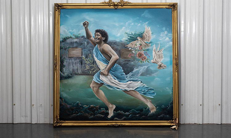 Maradona-painting
