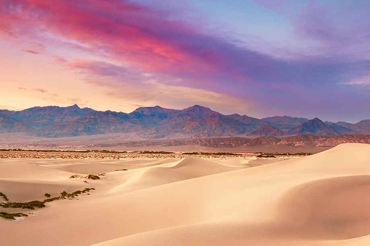 Death Valley in California records the highest temperature in 100 years