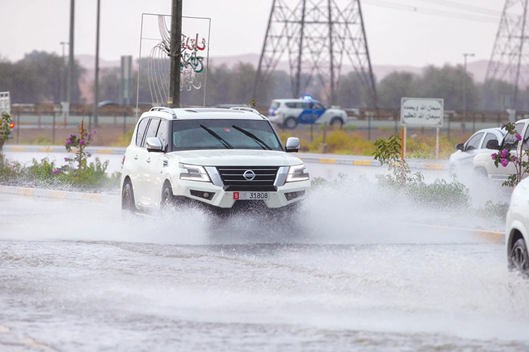 Rain continues across many areas in UAE GulfToday