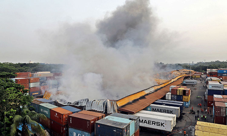 Container-fire-Bangladesh