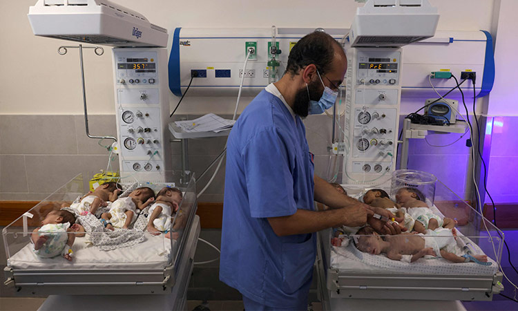Gaza-babies-at-Al-Hilal-hospital-750x450