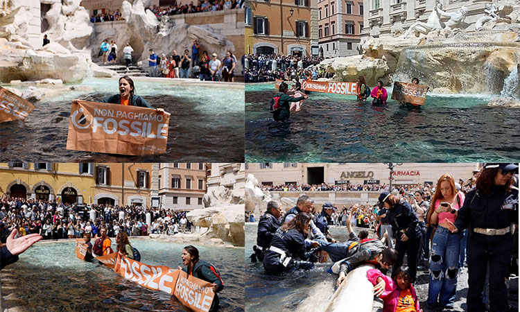 Climate-activists-Trevi-Fountain-Rome