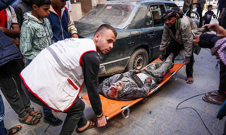 Injured-Palestinian