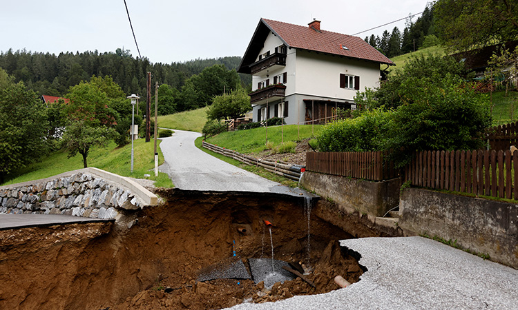 Austria-flood