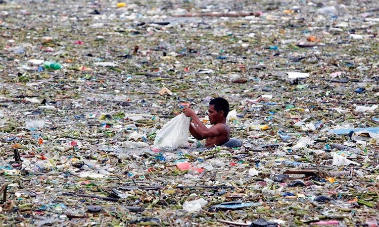 Plastic in Sea