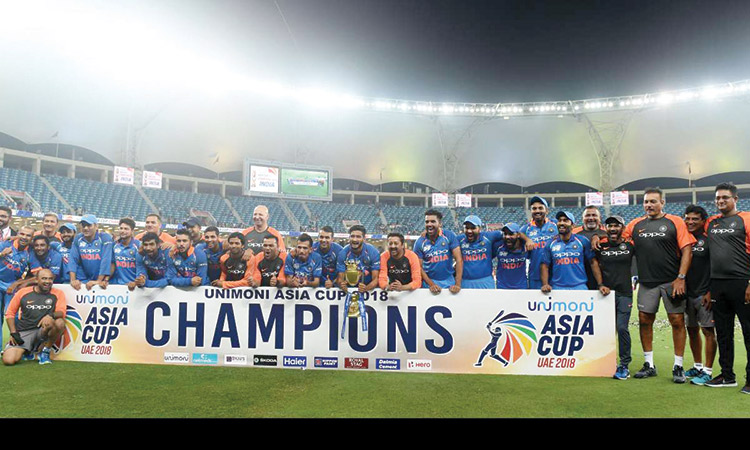 India won the 2018 Asia Cup under the captaincy of Rohit Sharma in the UAE.