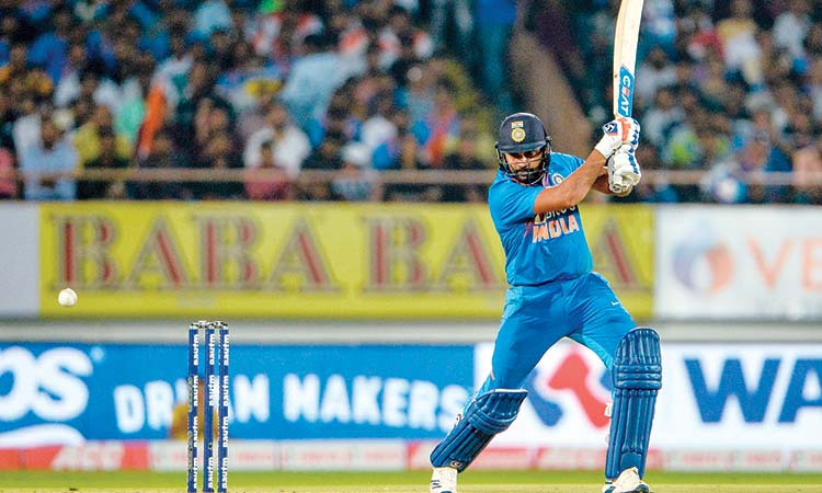 Rohit shines as India thrash Bangladesh to level series 