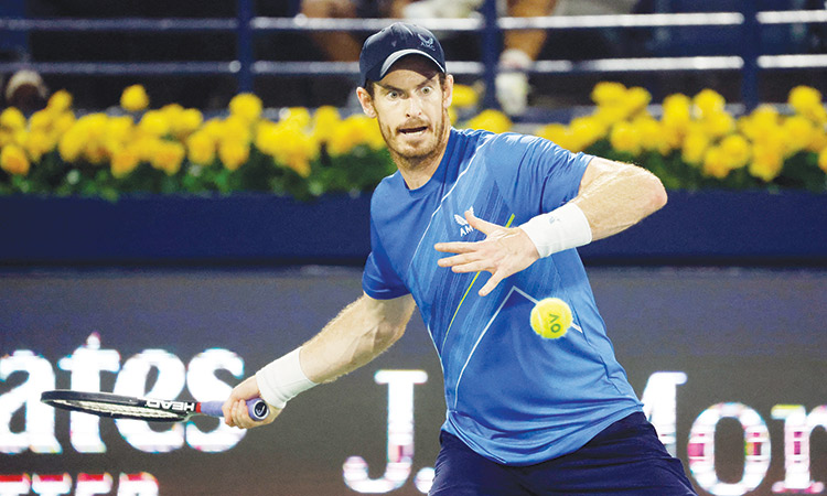 Djokovic reaches Dubai Open quarters as Murray crashes out - GulfToday