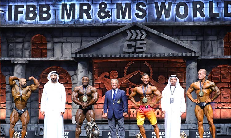 تهيمن روسيا ومصر على بطولة العالم للسيد والسيدة IFBB في الفجيرة