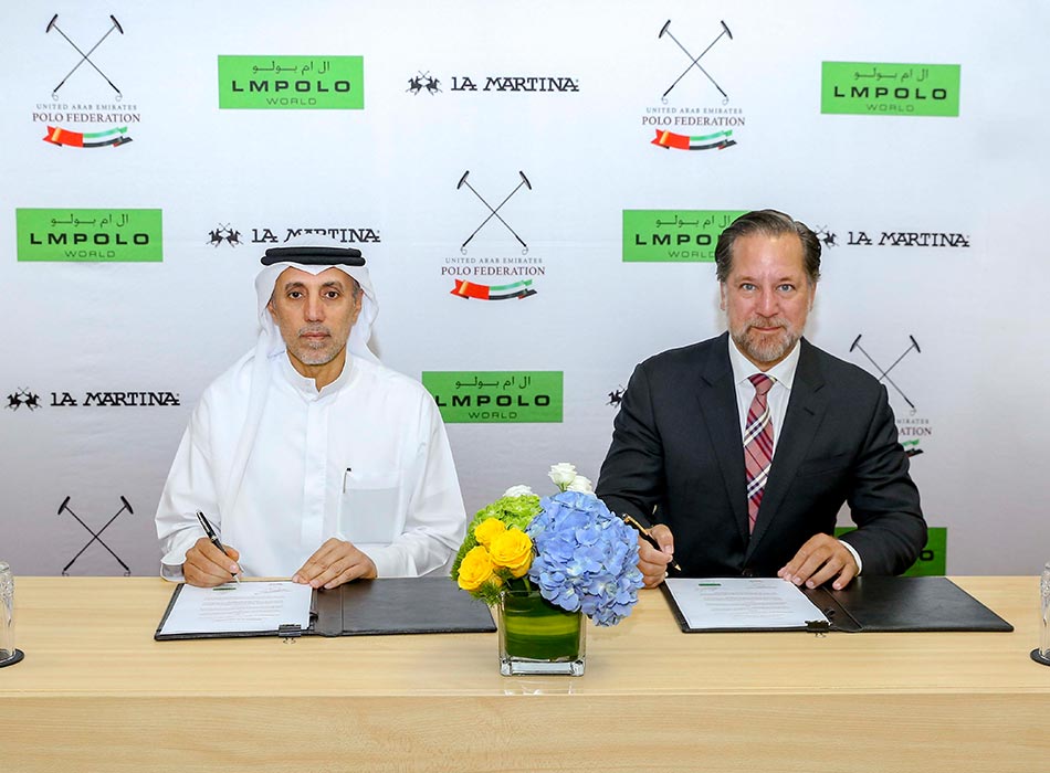 LM Polo World UAE وقع اتحاد الإمارات العربية المتحدة للبولو مذكرة تفاهم لاستضافة بطولة العالم الثالثة عشرة FIP