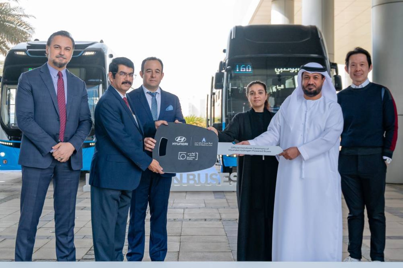 Hyundai Delivers Hydrogen Buses for Sustainable Public Transport in Abu Dhabi