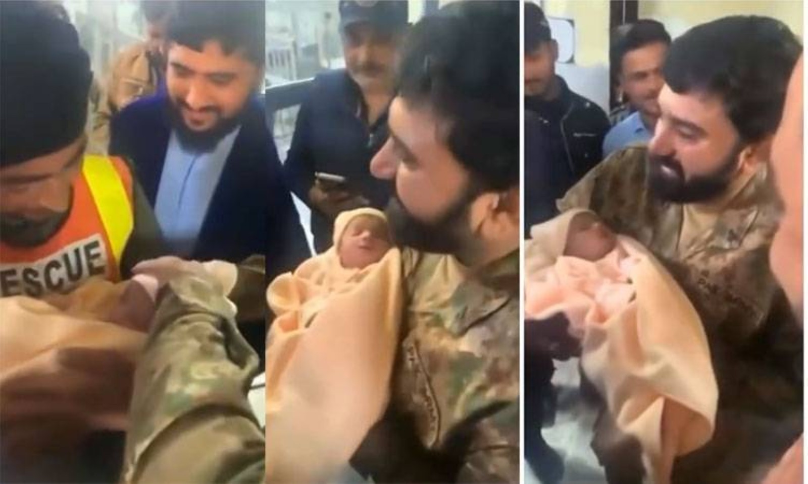 Infant girl buried alive by father miraculously rescued, gets adopted by a Pakistani army officer