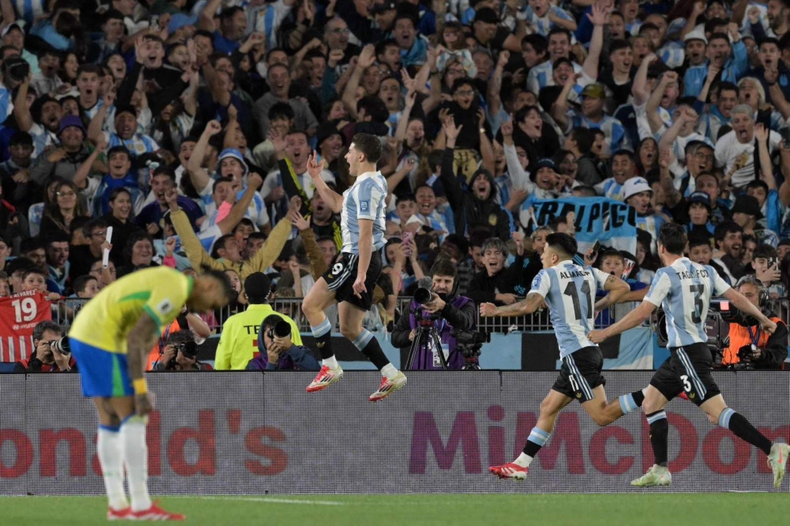 Argentina rout Brazil to cap World Cup qualification party