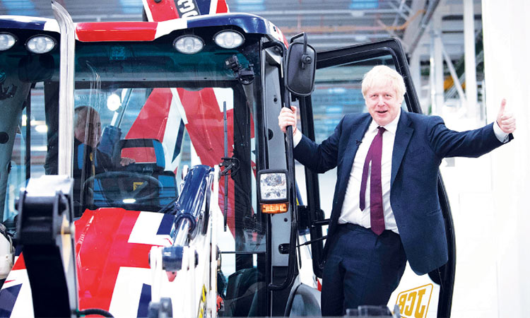 Johnson talks about Brexit, Labour focuses on health