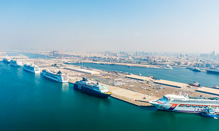 Dubai marks arrival of 6 cruise liners in one day