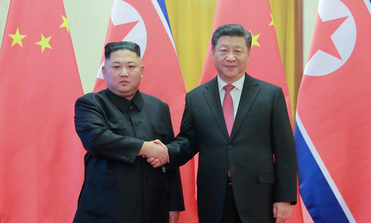 China’s Xi congratulates North Korea leader Kim for re-election: Xinhua