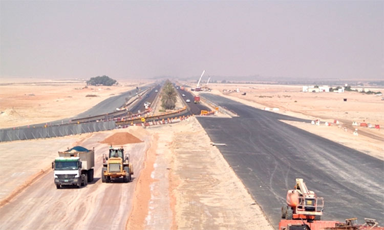 Musanada implements road project  in Al Wathba