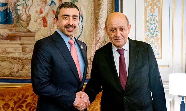 Abdullah, French minister discuss ties