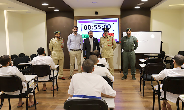 Dubai inmates sit for Toefl exam