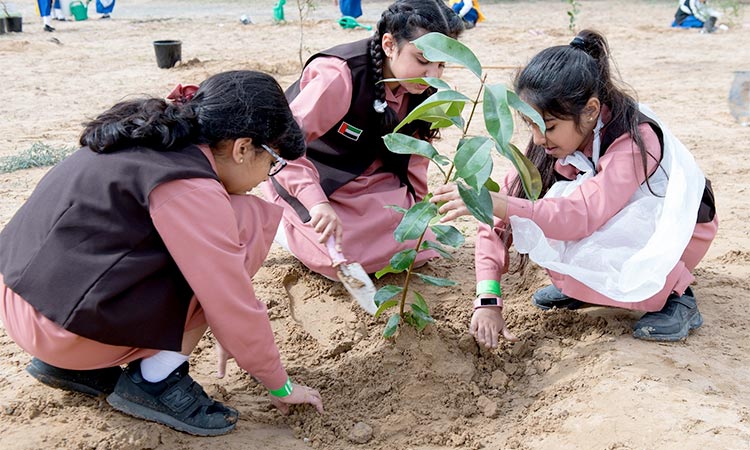 SGG plants  200 saplings  to build a  greener nation