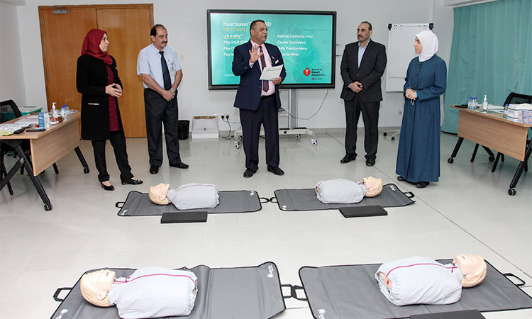 MoHAP trains ‘Heart Experts   Program 2020’ students