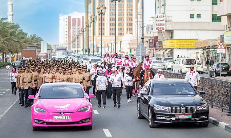 ‘One Sharjah’ behind Pink Caravan Ride’s efforts