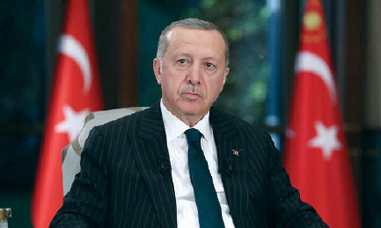 Erdogan says Turkey might enter Israel to help Palestinians