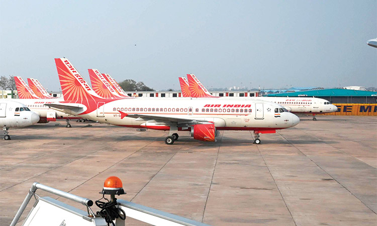 Air India also has 370 options,   purchase rights to be procured