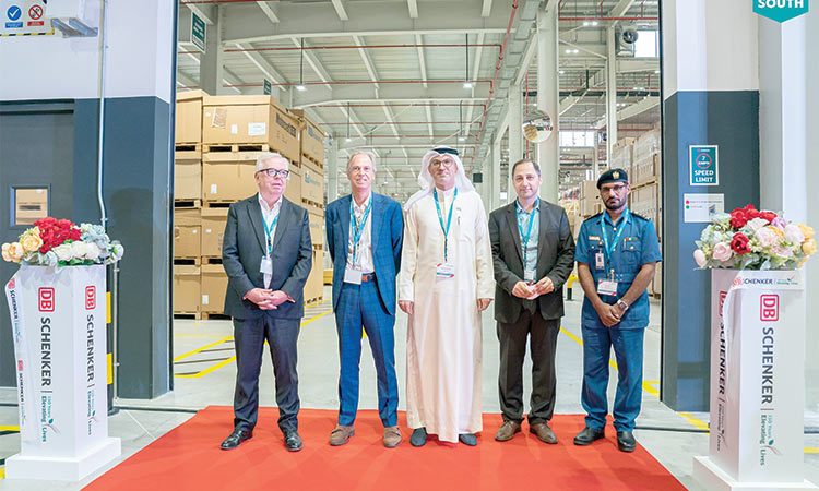 Dubai South unveils opening of  DB Schenker’s third logistics facility