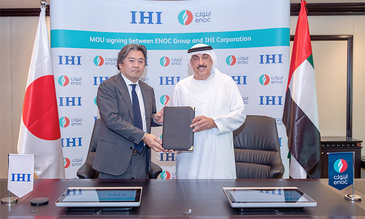 Enoc Group,   Japan’s IHI   Corporation  sign MoU