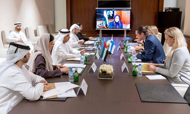 UAE and Finland to strengthen trade, economic co-operation