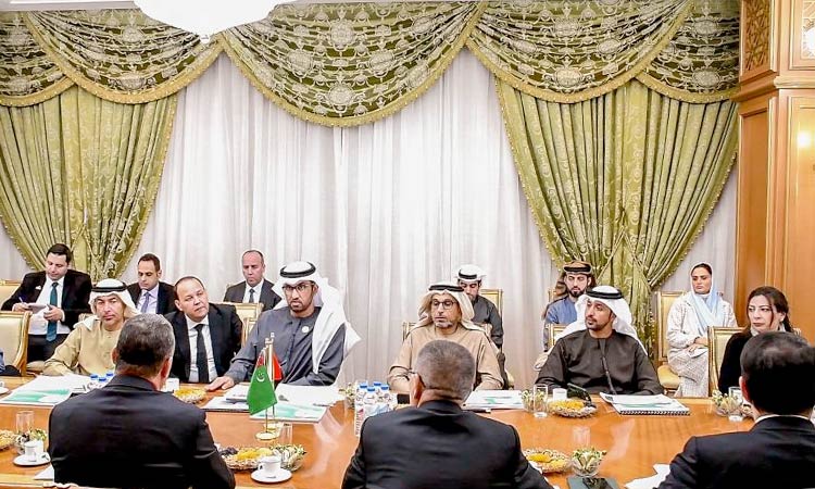 UAE and Turkmenistan review enhancing bilateral relations