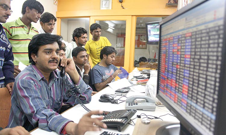 Indian indices continued to gain  for the seventh year in a row