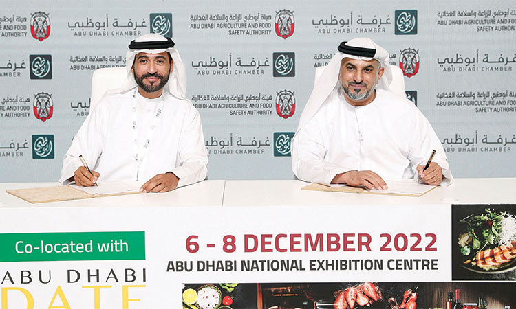 Abu Dhabi Chamber signs 3 deals