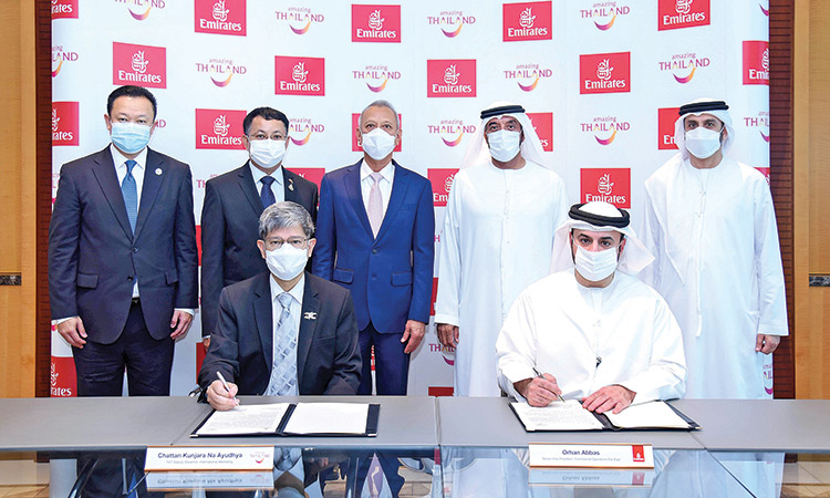 Emirates signs agreement with   Thailand to promote tourism