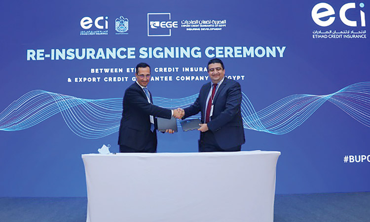 UAE, Egypt sign reinsurance deal  to bolster economic cooperation