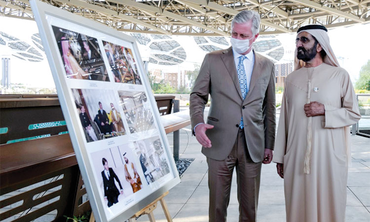 Broadening economic horizons: Sheikh Mohammed meets king of Belgium at Expo 2020 Dubai 