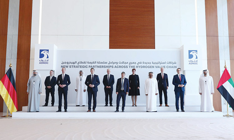 Adnoc, German firms to deepen  collaboration in clean hydrogen