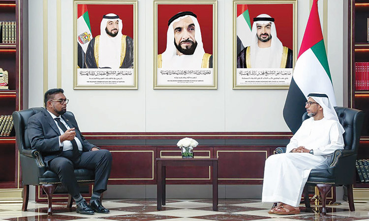 UAE and Guyana discuss strategic  relations, future opportunities